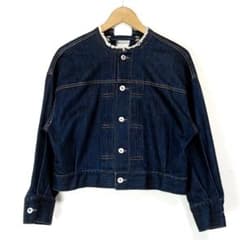 古着 CLOCHE クロシェヴィンテージレディース変形デニムジャケット 
