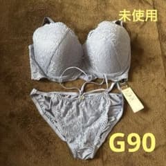 グレー レース ブラジャーショーツセットのサムネイル