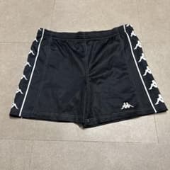 Kappa　ジャージ　ハーフパンツ　サッカー　ユベントス　ビンテージ 90s 黒 Kappa ジャージ ハーフパンツ サッカー ユベントス ビンテージ 90s 黒