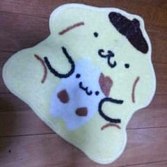 ポムポムプリン♪小さめトイレバスマット♪のサムネイル