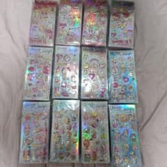 シャカシャカシール　ホログラムシール 12枚セットのサムネイル