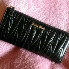 本日のみsale♡miumiu◇ラウンドファスナー◇長財布◇のサムネイル