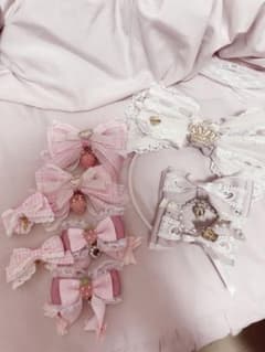 LIZLISA♥MARS♥などヘアクリップ カチューシャ まとめ売り♥のサムネイル
