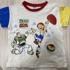 バースデイ　半袖Tシャツ　トイストーリー 100 バズ　ジェシーのサムネイル