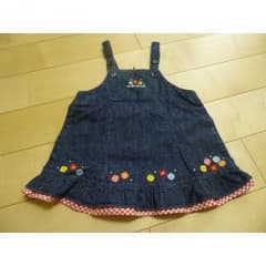 【kathy B様専用】美品☆ミキハウス ジャンパースカート 80サイズのサムネイル