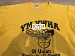 KITH Russell Athletic Tシャツ イエロー ヴィンテージ KITH Russell Athletic Tシャツ イエロー ヴィンテージ - メルカリ