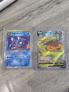 ポケモンカードわるいギャラドス２５thリザードンV SARセット l*5様 ポケモンカードわるいギャラドス25thリザードンV SARセット