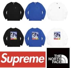 【最終値下げ】supreme × THE NORTH FACEコラボ　トレーナーのサムネイル