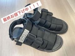 【最終値下げ‼︎】SHAKA レディース サンダル ブラック 23.0cmのサムネイル