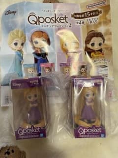 Qposket ミニチュアコレクション2 ラプンツェル 2個セットのサムネイル