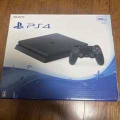 PS4 スリム　ジェットブラック　500GBのサムネイル