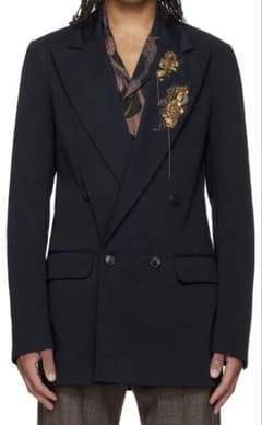 DRIES VAN NOTEN 25ss エンブロイダリージャケット 48 - メルカリ