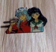 犬夜叉＆かごめ ピンバッジ 平成レトロのサムネイル