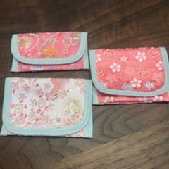 ハンドメイド　和柄　小物入　印鑑入　小銭入のサムネイル