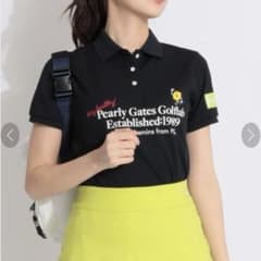 PEARLY GATES 新品未使用 半袖ポロシャツ 定価2万 L 黒 - メルカリ