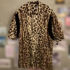 good enough supreme レオパード柄半袖シャツ