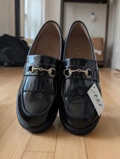 ローファー ブラック新品希少size44のサムネイル