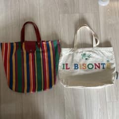 IL BISONTE 布製トートバックセットのサムネイル