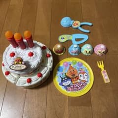 ろうそくふ〜アンパンマンバースデーアイスケーキセットのサムネイル