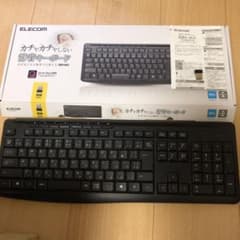 ELECOM エレコム　無線キーボード　静音キーボードのサムネイル