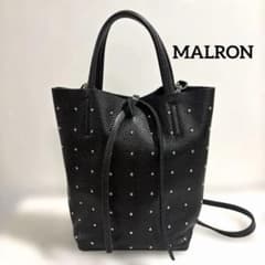 MARLON FIRENZE マルロン 2way ショルダーバッグ スタッズ - メルカリ