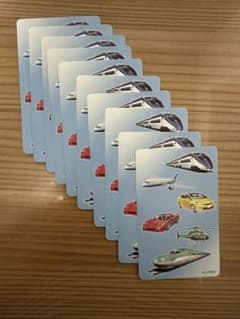 乗り物シールのサムネイル