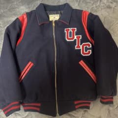 Maverick UICスタジャン XSサイズ ネイビー/レッド - メルカリ