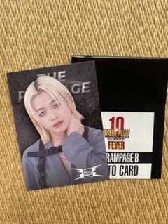 THE RAMPAGE フォトカード 10th ANNIVERSARY 山本彰吾のサムネイル