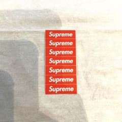 Supreme ボックスロゴ ステッカー 7枚セットのサムネイル