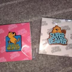 SUPER BEAVER　ピンバッジ2個セット【米子】のサムネイル