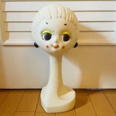 昭和レトロ　レトロ　ツイッギー　ツィギー　ヘッドマネキン　トルソー　人形のサムネイル