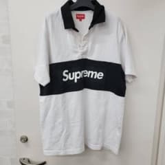 supreme ボックスロゴ ラガーシャツ ポロシャツ 16SS - メルカリ