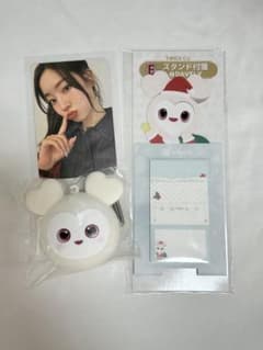 twice ダヒョン　ダブリー　シリコンミニウォレト　付箋 トレカセットのサムネイル
