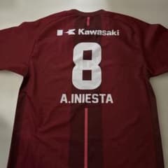 ヴィッセル神戸 イニエスタ 8番 ユニフォーム Mサイズ - メルカリ