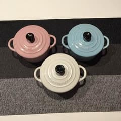 ル クルーゼ ミニココット３点セット♡のサムネイル