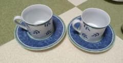 永*夫様 Villeroy & Boch カップ＆ソーサー 2客セットのサムネイル
