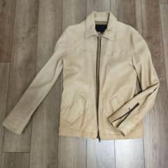 JACKROSE　ベージュ シングルライダース　ヌメ JACKROSE ベージュ シングルライダース ヌメ - メルカリ