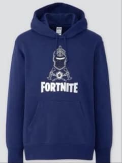 UNIQLO UT Fortnite パーカー ネイビー　xs 新品レアサイズのサムネイル