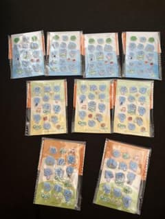 【新品·未開封】Qoo クー キャラクターシール 3種 9枚セットのサムネイル