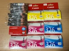 未使用期限切れ品_キャノンインクカートリッジ_325_326 17個セットのサムネイル