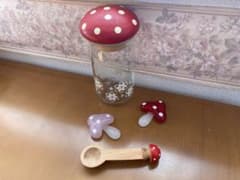 キノコのシュガーポット、キノコ箸置きのサムネイル