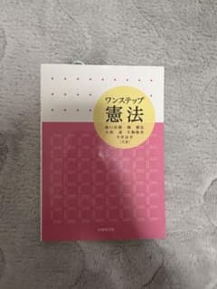 ワンステップ憲法 森口佳樹 他共著 嵯峨野書院のサムネイル