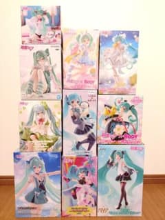 初音ミク フィギュア 10体セット まとめ売りのサムネイル