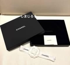 美品CHANEL アクセサリーケース 空箱 ベロア カメリア リボン