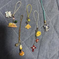 ご当地キャラクター ストラップ 5点セットのサムネイル