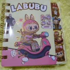 LABUBU ラブブ ミニノート バイクラブブのサムネイル