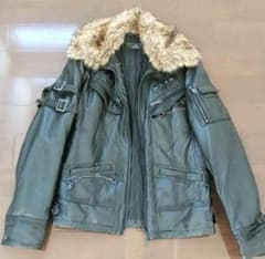 【shoまま専用】　美品　ライダースジャケットのサムネイル