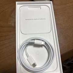 Apple Lightningケーブル ホワイトのサムネイル
