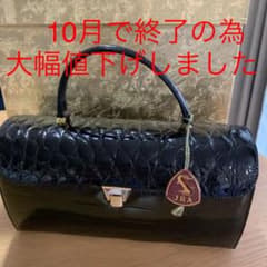 シャイニングクロコ　ハンドバッグのサムネイル