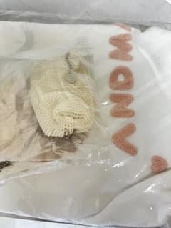 andmary】Milky pile toto bag＋charm set - メルカリ